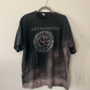 Whitesnake Black Graphic T-Shirt